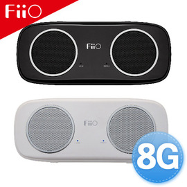 雙電力超大聲！WalkBox代理 【FiiO S3插卡式MP3隨身喇叭-附8G記憶卡】 騎自行車登山釣魚必備 可外接iPod/電腦