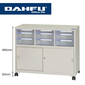 大富 SY-B4-913 多用途電腦桌邊效率櫃 / 組