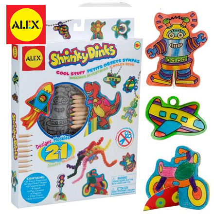 【美國ALEX】DIY熱縮片-星球動物 / 盒