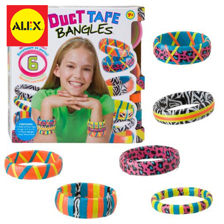 【美國ALEX】DIY彩色膠帶手環組 / 組