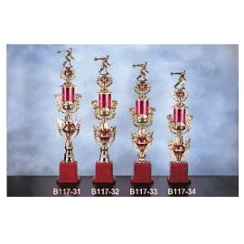 北金文具 B117-33 單柱獎盃/座