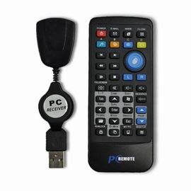 非無線藍牙【yardiX PCRM-001無線電腦遙控器 】可作簡報筆 免MP5筆電接液晶電視擴大機可作影音播放器 附滑鼠鍵盤輸入功能