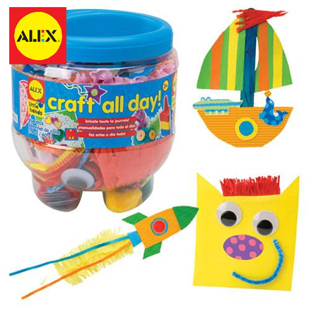 【美國ALEX】小手創意寶貝桶 / 組