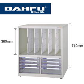 大富 SY-B4-915 多用途電腦桌邊效率櫃 / 組