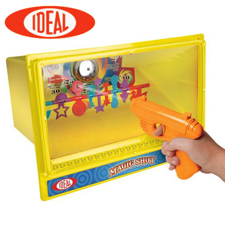 【美國Ideal】經典桌遊系列-神奇射擊館 / 盒