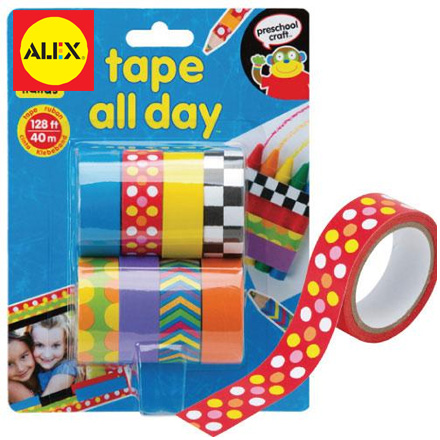 【美國ALEX】小手創意膠帶 / 卡