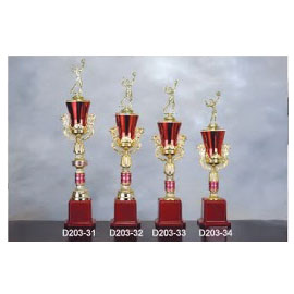 北金文具 D203-34 單柱獎盃/座