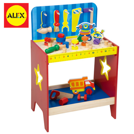 【美國ALEX】小小木匠工作檯 / 組