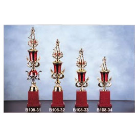 北金文具 B108-34 單柱獎盃/座