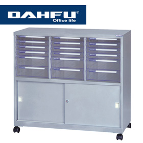 大富 SY-B4-909R 多用途電腦桌邊效率櫃 / 組