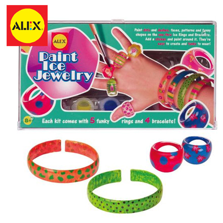 【美國ALEX】DIY水晶彩繪手環組 / 盒