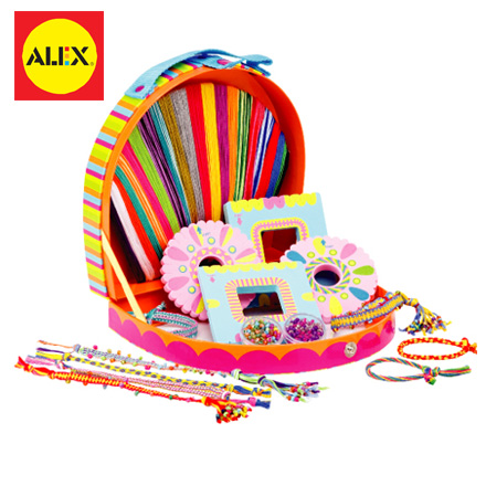 【美國ALEX】DIY手環編織派對 / 盒
