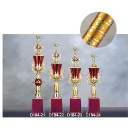 北金文具 D184-22 單柱獎盃 /座