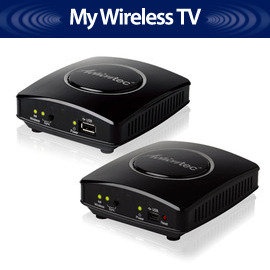yardiX代理【Actiontec MyWirelessTV -- 無線HDMI 2D/3D影像傳輸器】將藍光播放器PS3 1080P影像WIFI傳送到液晶電視投影機