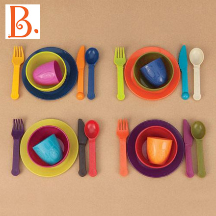 【B.Toys】寶寶們的快樂餐具 / 組