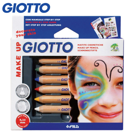 【義大利 GIOTTO】兒童彩妝筆 / 盒
