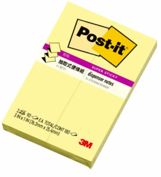 【3M】R31S-2Y 狠黏抽取式補充包系列 黃/包