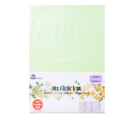 Dr.paper130gsm多功能進口萊妮卡紙A4(淺綠)25入/包(C111)