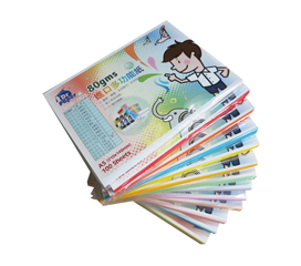 Dr.paper進口80gsm A5多功能色紙-桃紅100入/包(#175)