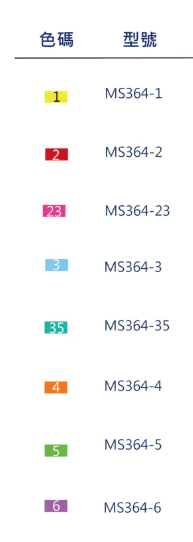 STAEDTLER 施德樓 噴墨隱形螢光筆 MS364/支(共8色)